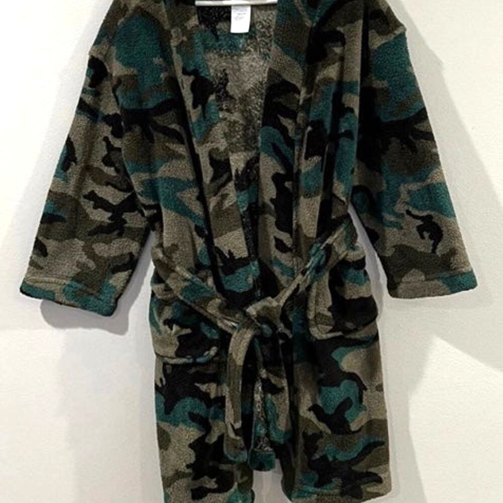 Joe Boxer Camouflage Robe - Boys Size XS (4/5)